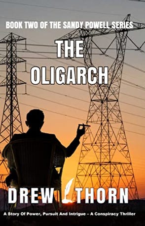 Book cover of The Oligarch by Drew Thorn