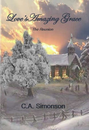 Book cover of Love's Amazing Grace by C.A. Simonson